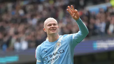 Erling Haaland, jugador del Manchester City | AP