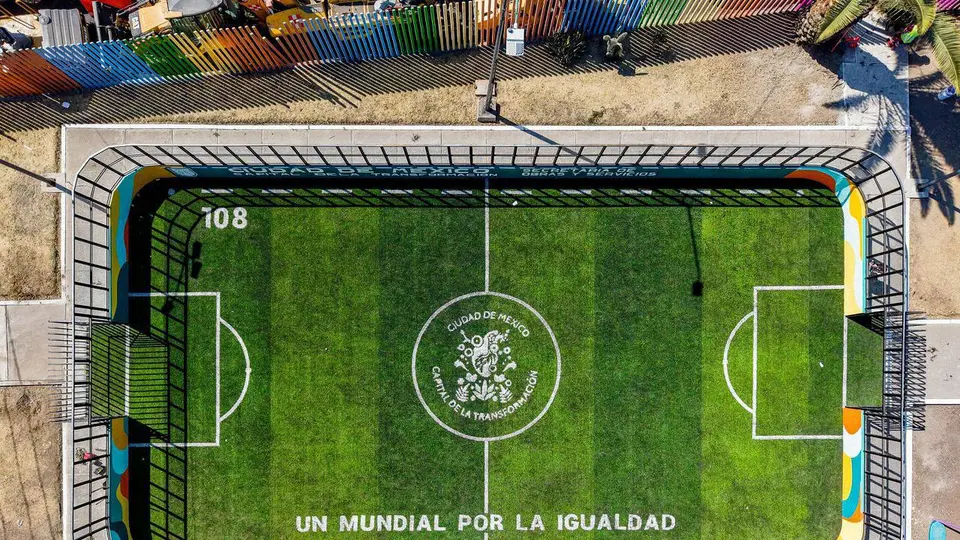 Esta dinámica forma parte del programa “Mundial Social” que es una estrategia del Gobierno de México/ FB: @ClaraBrugadaM