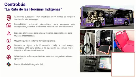 Serán 12 unidades totalmente eléctricas que operarán de las 5 de la mañana a las  11 de la noche / Redes Sociales