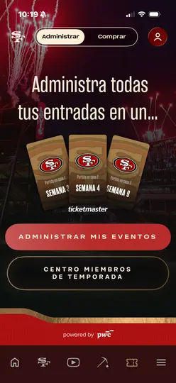 Nueva aplicación de los 49ers en español | 49ers