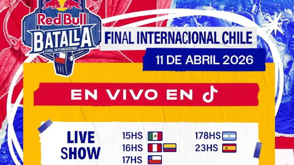 Desde 15 minutos antes habrá un previo para ir calentando los motores de los encuentros / FB: @RedBullBatalla