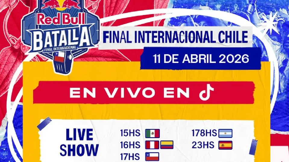 Desde 15 minutos antes habrá un previo para ir calentando los motores de los encuentros / FB: @RedBullBatalla