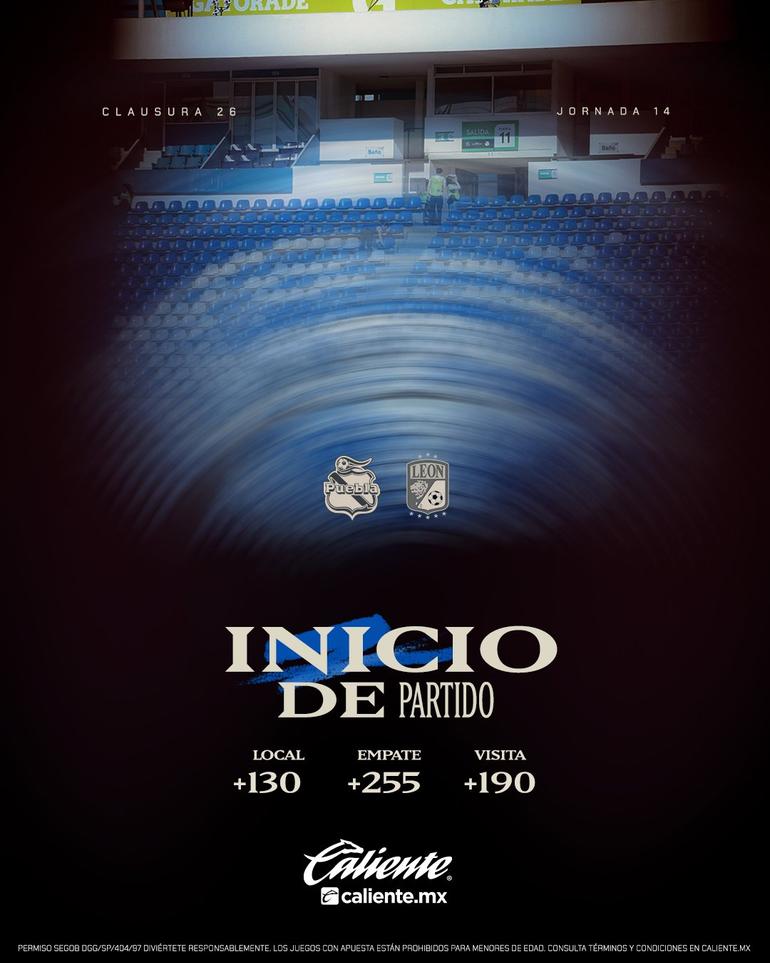 Puebla vs León l X:ClubPueblaMX