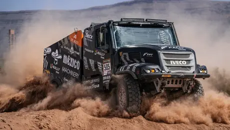 Mexicano Pedro Uriarte debuta con podio en el Morocco Desert Challenge