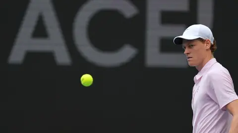 Jannik Sinner en el pase a la final de Monte-Carlo I AP