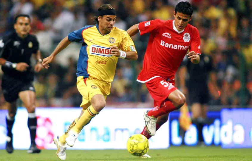 Richard Nuñez con el América con Toluca l MEXSPORT