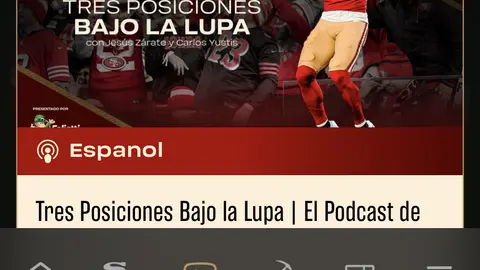 Nueva aplicación de los 49ers en español | 49ers