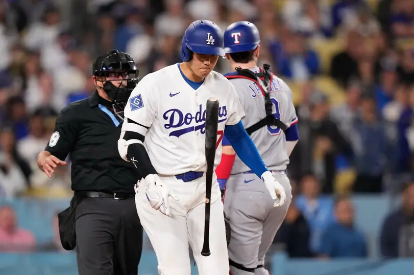 Shohei Ohtani en el duelo contra los Texas Rangers I AP