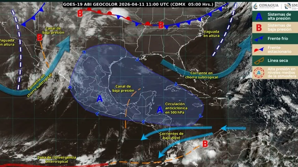 Lluvias, calor y hasta frío: así estará el clima este fin de semana en México