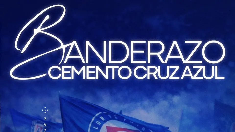 Cruz Azul recibe banderazo previo al Clásico Joven por parte de ‘La Sangre Azul’