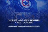 Cruz Azul recibe banderazo previo al Clásico Joven por parte de ‘La Sangre Azul’