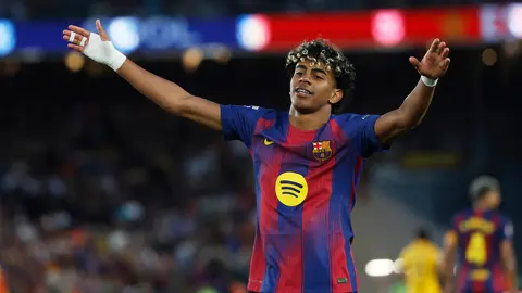 Lamine Yamal, jugador del Barcelona | AP
