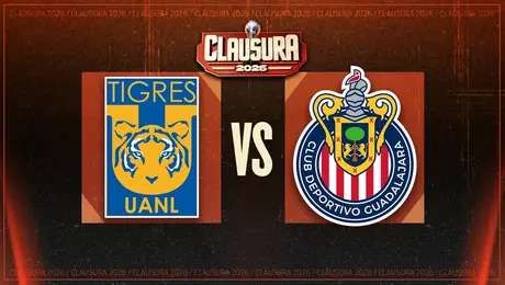 Tigres vs Chivas: ¿Dónde y a qué hora ver el duelo de la J14 del Clausura 2026 de la Liga MX?