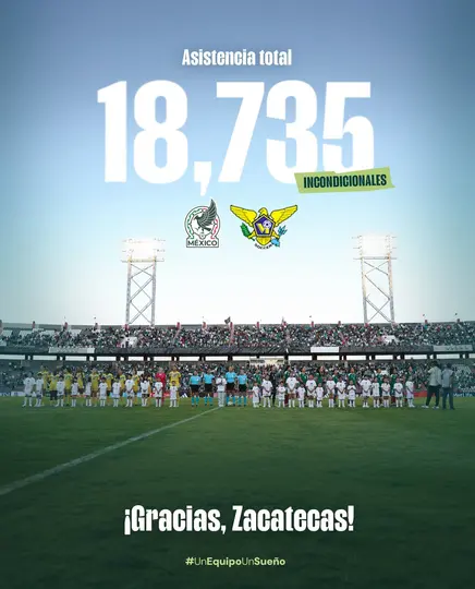 Partido desde Zacatecas l X:Miseleccionfem