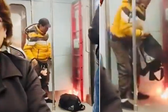 VIDEO: Hombre provoca incendio en vagón de la Línea B del Metro CDMX