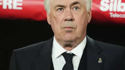 Carlo Ancelotti como técnico del Real Madrid l AP