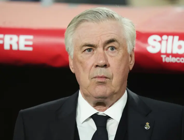 Carlo Ancelotti como técnico del Real Madrid l AP