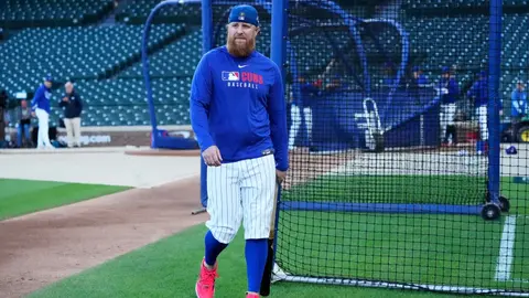 Justin Turner como jugador de los Chicago Cubs I AP