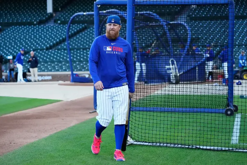 Justin Turner como jugador de los Chicago Cubs I AP