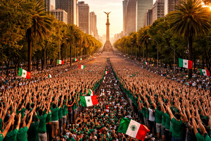CDMX va por "La Ola Más Grande del Mundo" rumbo al Mundial 2026: así puedes participar