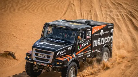 Pedro Uriarte en el Rally en medio del desierto | ESPECIAL