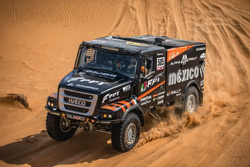 Pedro Uriarte en el Rally en medio del desierto | ESPECIAL