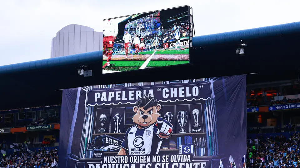 Pachuca sorprende con impresionante tifo ante Toluca y acaricia las Semifinales