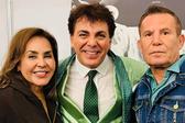 "Quiero dedicarte todas las canciones": Julio César Chávez sorprende en concierto de Cristian Castro