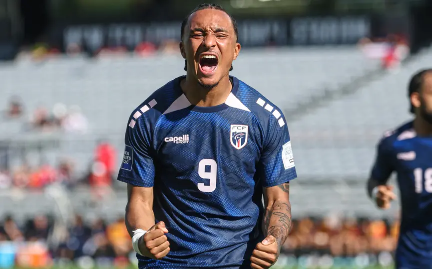 Dailon Livramento celebra gol con Cabo Verde | AP