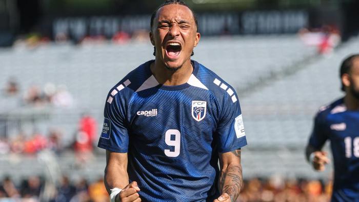 Dailon Livramento celebra gol con Cabo Verde | AP