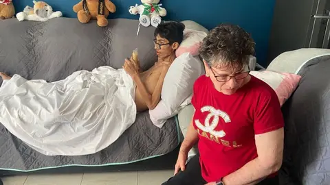 El caso de Kevin González se viralizó por la lucha de sus padres para volver a verlo antes de su fallecimiento./ FB