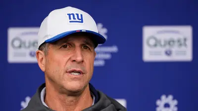 John Harbaugh promete 'aplastar a Dallas' en su primera temporada con los Giants