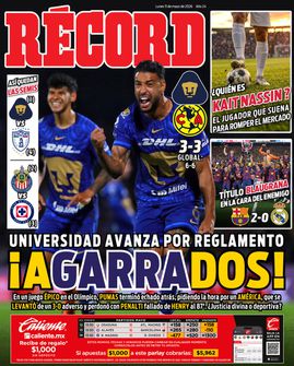 Portada RÉCORD 11 de mayo de 2026