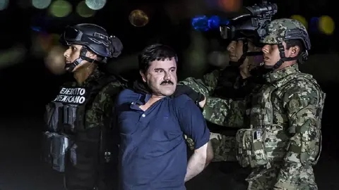 El Chapo Guzmán paga una condena de cadena perpetúa en una cárcel de Estados Unidos/AFP