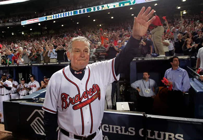 Bobby Cox en Bravos l AP