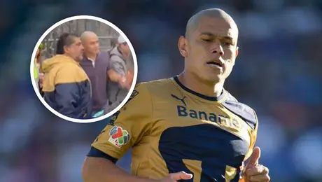 Darío Verón se hace presente en CU para el Pumas vs América