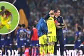 Brian Rodríguez explotó en CU y realizó múltiples señas obscenas durante el América vs. Pumas
