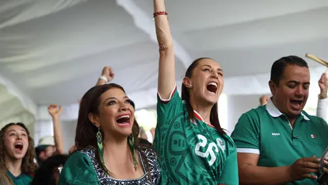 Claudia Sheinbaum celebra los goles de México: “¡Muchas felicidades a la Selección!”