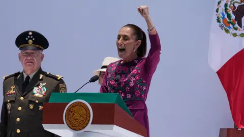 Claudia Sheinbaum, presidenta de México | AP