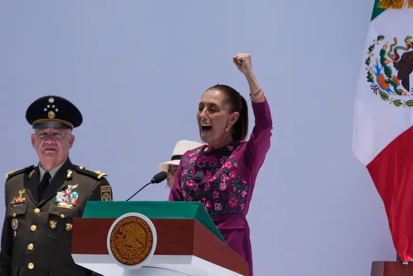 Claudia Sheinbaum, presidenta de México | AP