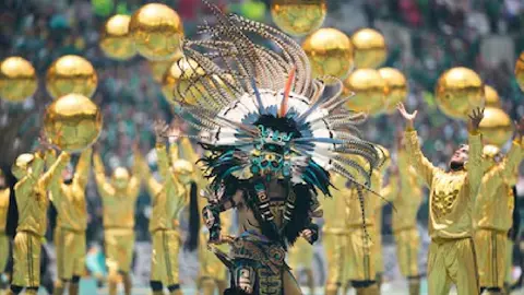 Shakira, J Balvin, Belinda y Los Ángeles Azules brillan en la inauguración del Mundial 2026 en el Estadio Azteca