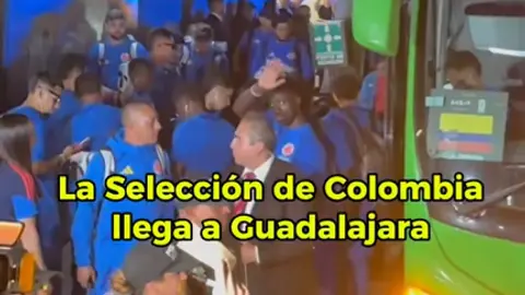 La Selección de Colombia llegó a Guadalajara previo al Mundial | CAPTURA