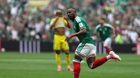 Julián Quiñones, jugador de la Selección Mexicana | MIGUEL PONTÓN
