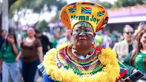Afición de Sudáfrica en México | MEXSPORT