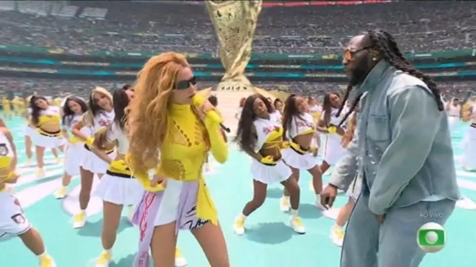 Shakira fue una de las artistas más ovacionadas durante la ceremonia inaugural de la Copa Mundial FIFA 2026 en el Estadio Azteca./ Captura de pantalla