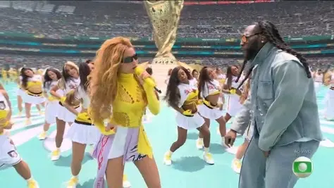Shakira fue una de las artistas más ovacionadas durante la ceremonia inaugural de la Copa Mundial FIFA 2026 en el Estadio Azteca./ Captura de pantalla