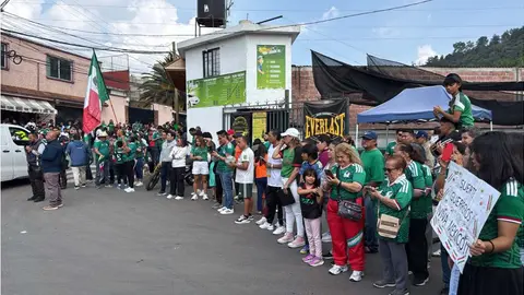 Afición de México en el CAR | David Torrijos
