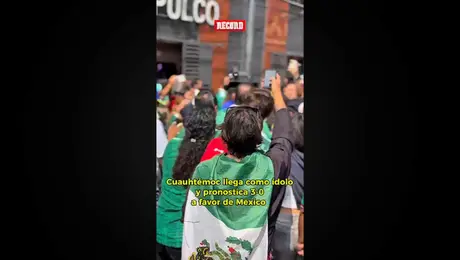 Cuauhtémoc Blanco llega al Estadio Ciudad de México y da su pronóstico para el Tri vs Sudáfrica