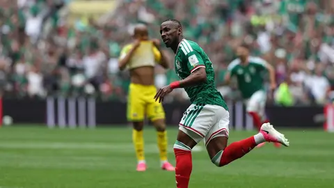 Julián Quiñones tras anotar gol con México | Miguel Pontón