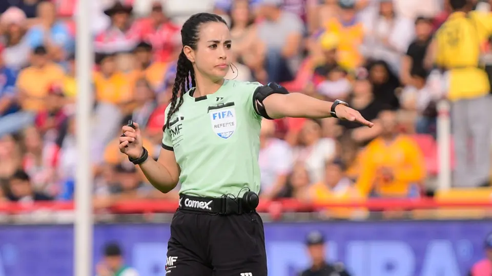 Katia Itzel García en un partido de Liga MX | IMAGO7